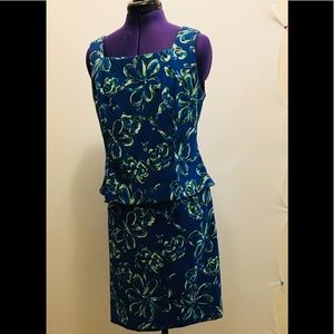 2 pc Petite Skirt & top set by John Roberts.